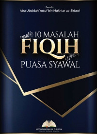 10 masalah fiqih puasa syawal