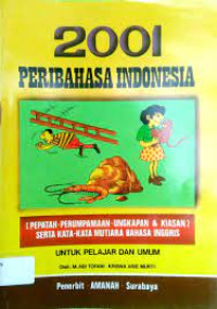 2001 Peribahsa Indonesia