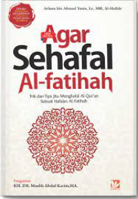 Agar Sehafal Al-fatihah