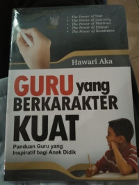 Guru yang Berkarakter Kuat