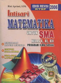 Intisari Matematika Untuk SMA