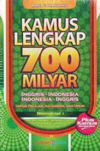 Kamus Lengkap 700 Milyar