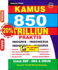 Kamus Lengkap 850 Trilliun Praktis