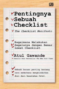 Pentingnya Sebuah Checklist