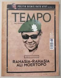 Rahasia Rahasia Ali Moertopo