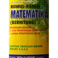 Rumus-Rumus Matematika (Berhitung)