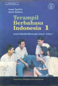 Image of Terampil Berbahasa Indonesia 1